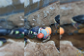 На строительстве «Газпром-центра» в Минске погиб рабочий