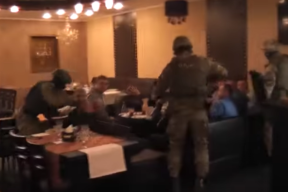 В Минске спецназ ворвался в кафе, где проходила встреча криминальных авторитетов