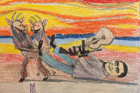 Фотожабы: «Когда на тушение пожаров денег нет, но поют про ясные дни»