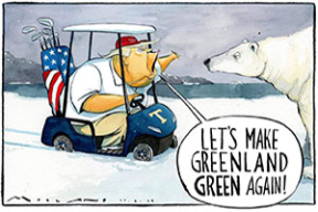 Карикатура дня. «Он сошел с ума»