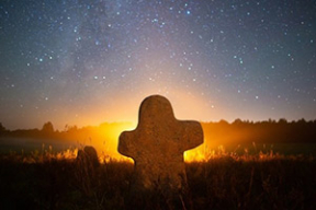 Фотафакт. Загадкавы некропаль на Лепельшчыне