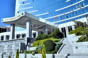 Отель, где в Ашхабаде заседал Лукашенко с другими президентами