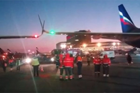 Коснулись крыльями. В московском аэропорту самолет, прилетевший из Минска, зацепил соседа