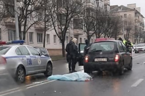 На Сурганова автомобиль насмерть сбил пешехода