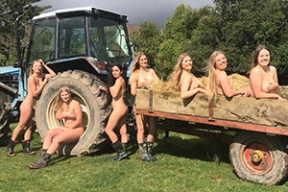 Будущие ветеринары разделись для календаря