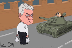 Карикатура дня. Путин «наезжает» на Собянина