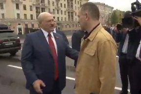 Лукашенко «случайно» встретил на улице российского журналиста Шевченко