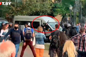 В Бресте милиция применяла газ и стреляла в воздух