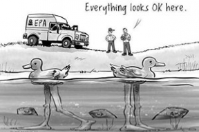 Карикатура дня. «Все выглядит OK здесь»