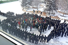 Протесты в России: «Такое ощущение, что ввели военное положение»