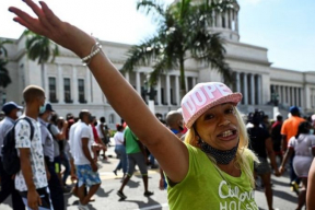 Кубамайдан на выспе Свабоды