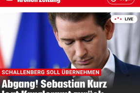 «Речь не обо мне, речь об Австрии». Себастьян Курц ушел в отставку на фоне коррупционного скандала