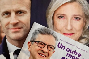Президентские выборы во Франции: во второй тур выходят Макрон и Ле Пен