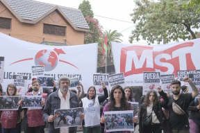 В Аргентине активисты потребовали от режима Лукашенко освободить осужденных лидеров независимых профсоюзов