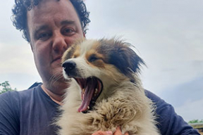 Тимотэ Суладзе: «Из Чернобаевки я вывез собачку, которую российские военные во время оккупации избили автоматами»