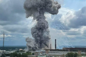 Война, 9 августа. Тихановская на встрече с Науседой призвала наказывать не беларусов, а режим Лукашенко. Взрыв на заводе в Сергиевом Посаде. Германия передает Украине 30 танков Leopard-1