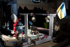 Война, 19 января. Украинская тактика «активной обороны» оправдывает себя. Сикорски: «Если женщину насилуют, не лучшее время говорить ей «веди переговоры»