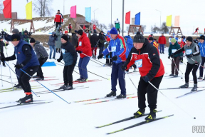 Как районки и идеологи отчитались о массовой «лыжне»