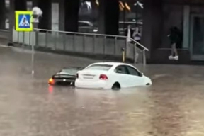 Минск после ливня снова подтопило