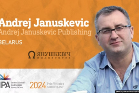 Беларускі выдавец Андрэй Янушкевіч трапіў у шорт-ліст прэстыжнай міжнароднай прэміі