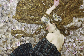 Украинский художник рисует вкусную осень и красивых женщин