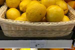 Почувствуйте разницу. Цены на лимоны и имбирь в Минске и Вильнюсе