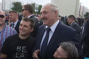 Как Лукашенко шутит (?) про Ермошину