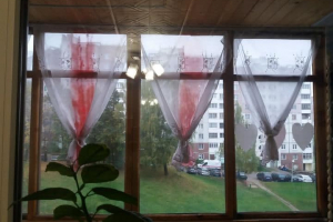 В Минске отец вызвал на детей милицию из-за БЧБ-штор