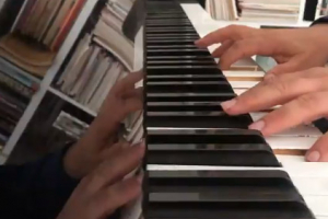 Стивен Розенберг исполняет на фортепиано «Купалінку»
