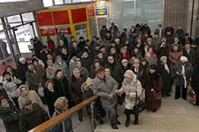 Вечарына «Беларускага кнігазбору» адбылася ў фае Палацу мастацтва (фота)