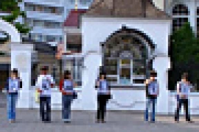 Акция солидарности с политзаключенными на Немиге (фото)