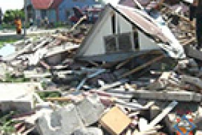 В Бобруйском районе взорвался жилой дом
