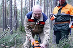 Лукашенко разглядел бревно в глазу главы Минска