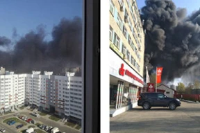 Черный дым над столицей: что горело в Зеленом Луге