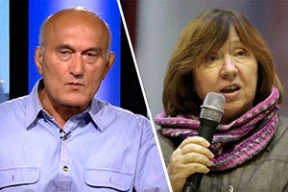 Пазьняк абвяргае словы Алексіевіч пра стаўленьне да хворых дзяцей
