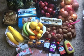 Бесплатные продукты для американцев на карантине. Свежая порция