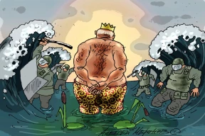 Карикатура дня. Царь болота