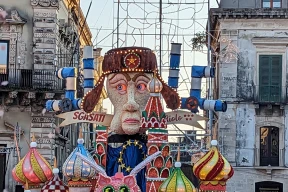На Путина надели ушанку